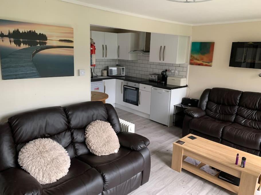 Stunning 3 Bed Riverside Cabin In Snowdonia Caeathro Exterior foto